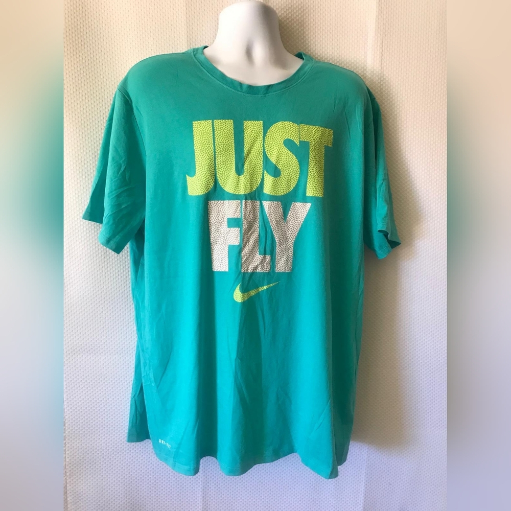 Nike Men's Teal Just Fly T-Shirt